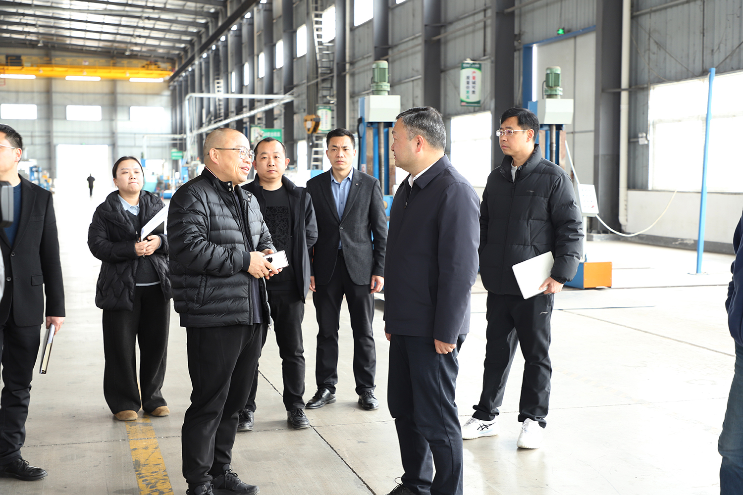 2026 新春上班第一天，中共京山市委副书记、市人民政府鲁雷市长莅临湖北艾克检查、指导工作！